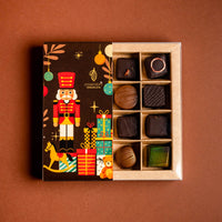 Coffret pralines "Notre assortiment maison pour Noël" - 16 pièces