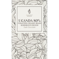Tablette Origine Ouganda 80% - Chocolat noir