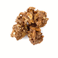 Choconola, rochers granola, chocolat au lait, brisures nougatine, amandes, gourmandise