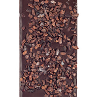 tablette de chocolat noir, fèves de cacao, grués, fleur de sel, Guérande, boutique en ligne Shopify.