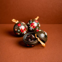 Boule de Noël Métal – Assortiment Gourmand