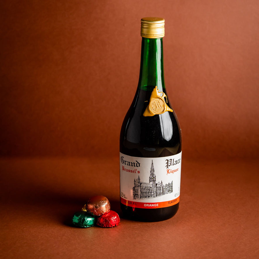 Pralines aux Alcools Bruxellois – Boîte Métal Édition Bruxelles 🥃