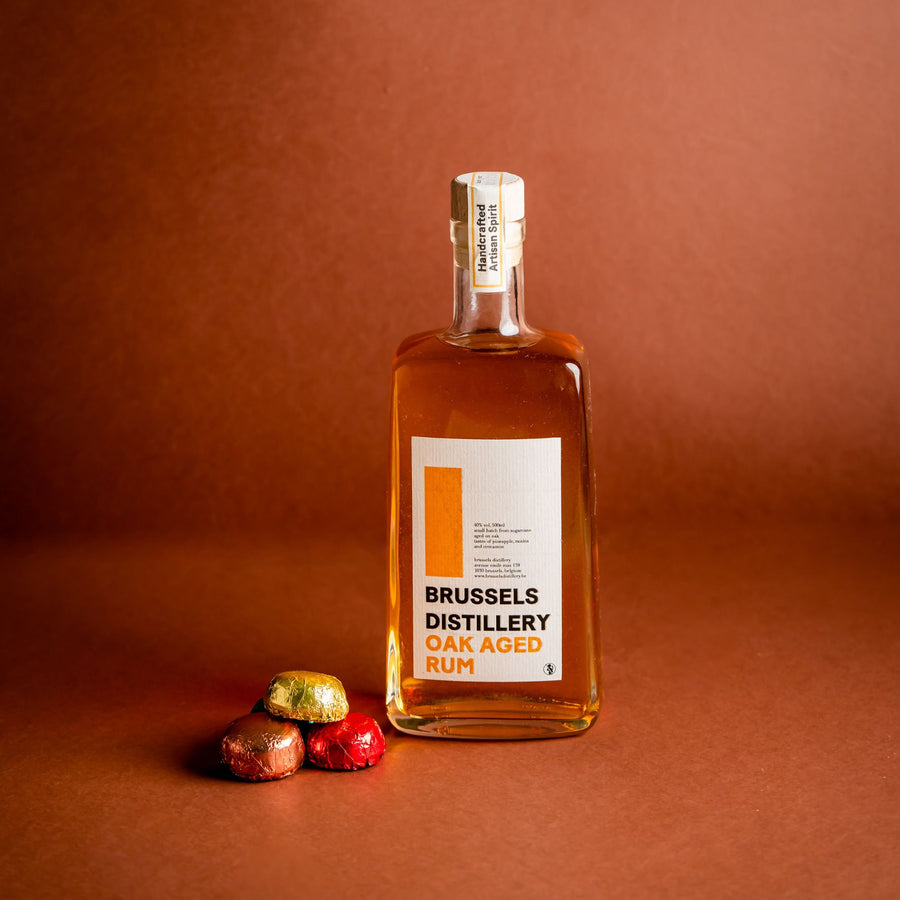 Pralines aux Alcools Bruxellois – Boîte Métal Édition Bruxelles 🥃