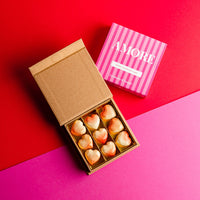 Coffret AMORE – Saint-Valentin 2026 ❤️ - 9 pralines