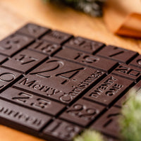 Tablette Gourmande de l’Avent – 24 Jours de Chocolat d'origine 80%
