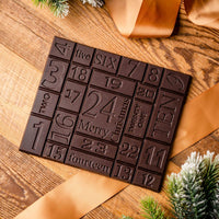 Tablette Gourmande de l’Avent – 24 Jours de Chocolat d'origine 80%
