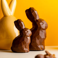 Kaninchen - Schokoladen-Kaninchenwürfel mit kleinen gefüllten Eiern - NUR ABHOLUNG