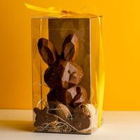 Kaninchen - Schokoladen-Kaninchenwürfel mit kleinen gefüllten Eiern - NUR ABHOLUNG