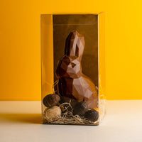 Kaninchen - Schokoladen-Kaninchenwürfel mit kleinen gefüllten Eiern - NUR ABHOLUNG