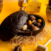 Großes Osterei zum Aufbrechen – kleine gefüllte Eier und frittierte Leckereien – NUR ABHOLUNG