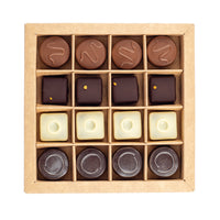 "Origins & infusions" praline box - 16 pieces