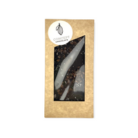 dark chocolate bar, cocoa beans, nibs, fleur de sel, Guérande, Shopify online store.