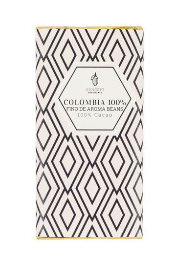 Tablette Origine Colombie 100% - Cacao