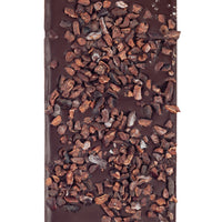 tablette de chocolat noir, fèves de cacao, grués, fleur de sel, Guérande, boutique en ligne Shopify.