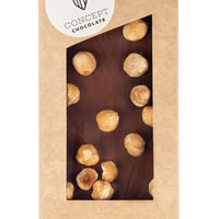 Whole hazelnut bars from Piedmont - Milk chocolate